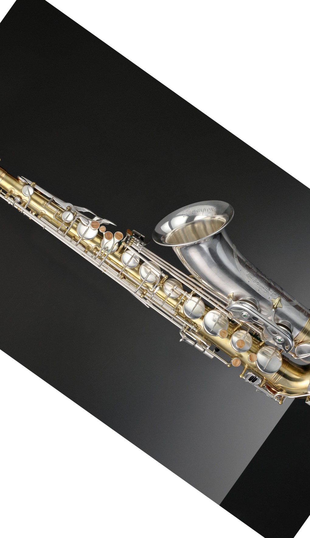 Rampone and Cazzani artist with tenor saxophone